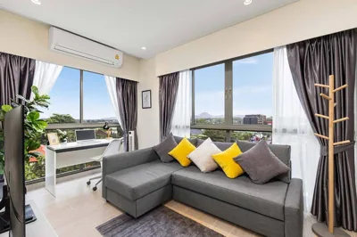 Apartment mit zwei Schlafzimmern und Balkon — Laguna Lakeside BangTao by My Home Phuket